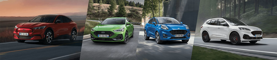 Gamme de véhicules Ford disponibles chez Ford Valence